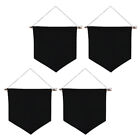  4 Pcs Brooch Pin Collection Lapel Blank Pennant Holder for Metal Badges
