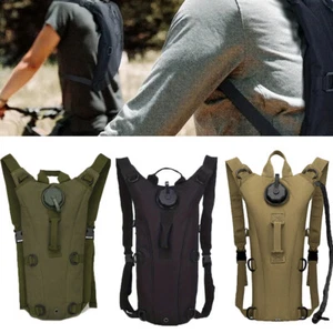 3L Hydration Bladder Camping Water Bag Backpack Tactical Hiking Cycling Pack - Picture 1 of 31