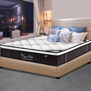 KING Mattress *9 Zone Pocket Spring Mattress Latex Foam EuroTop *Chiro Endorsed - Picture 1 of 12