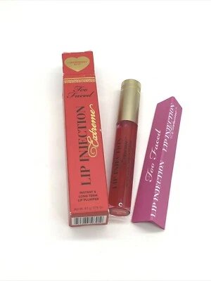 Too Faced Lip Injection EXTREME Instant Lip Plumper ~ STRAWBERRY KISS ~ BNIB ~  - Image 1 of 4