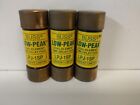 LOT OF (3) GUARANTEED GOOD USED! BUSS BUSSMANN 1A TIME DELAY FUSES LPJ-1SP