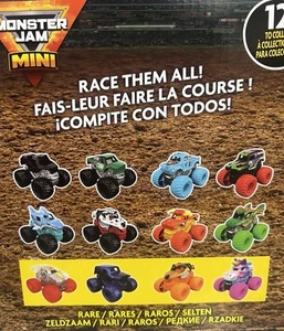 Monster Jam 2025 Mini Trucks Series 18 Complete Set - 12 Bags - Picture 1 of 15