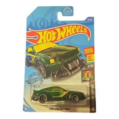 Hot Wheels - Ford Mustang 2005 (verde oscuro) - HW Dream Garage 2/10 - Mattel 2015 Foto 1 de 2