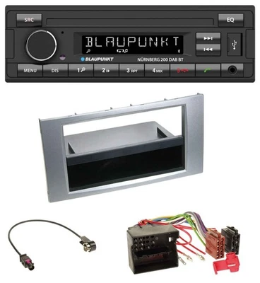 Blaupunkt USB DAB MP3 Bluetooth Autoradio für Ford Kuga Fusion Transit 05-12 sil - Bild 1 von 4