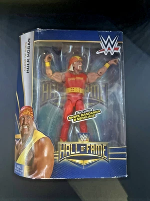 WWE HULK HOGAN 精英名人堂系列 2 人偶美泰目标 WWF 2015 - 全新带盒 — 第 1/4 张图片