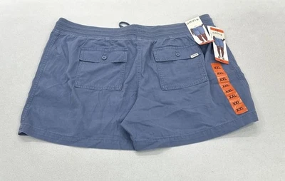 Pantalones cortos Orvis para mujer con cordón y bolsillos de secado rápido, azules, talla XXL Foto 1 de 3