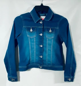 Children's Place Girl's Denim Jacket Size 10/12 Large - Picture 1 of 10