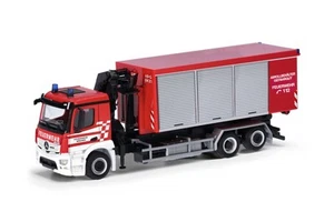 herpa 098151 Mercedes-Benz Actros M vehículo de carga intercambiable bomberos Bremen 1:8... - Imagen 1 de 1