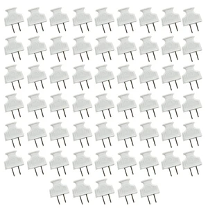 59 Eagle White Commercial Straight Blade Flat Handle Plugs 15A 125V Nema 912W - Picture 1 of 6