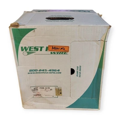 Cable de comunicaciones UL West Penn Wire 77350BK1000 1.000 PIES EE. UU. Foto 1 de 4