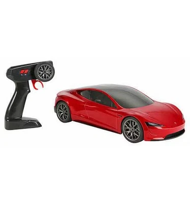 2023 Hot Wheels Tesla Roadster Remote Control RC 2.4 Ghz 1:10 Toy Car   - Image 1 of 4