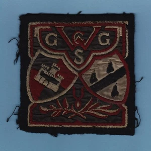 Patch scuola vintage CITY OF WORCESTER GRAMMATICA SCUOLA PER RAGAZZE (CWGSG) anni '50 - Foto 1 di 2