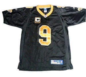 Camiseta Auténtica Drew Brees Saints NFL Rara Capitán Talla 48 Envío Gratis - Imagen 1 de 8