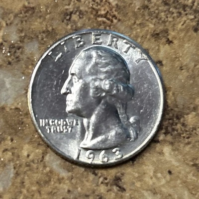 1963 Washington Silver Quarter - Image 1 of 2