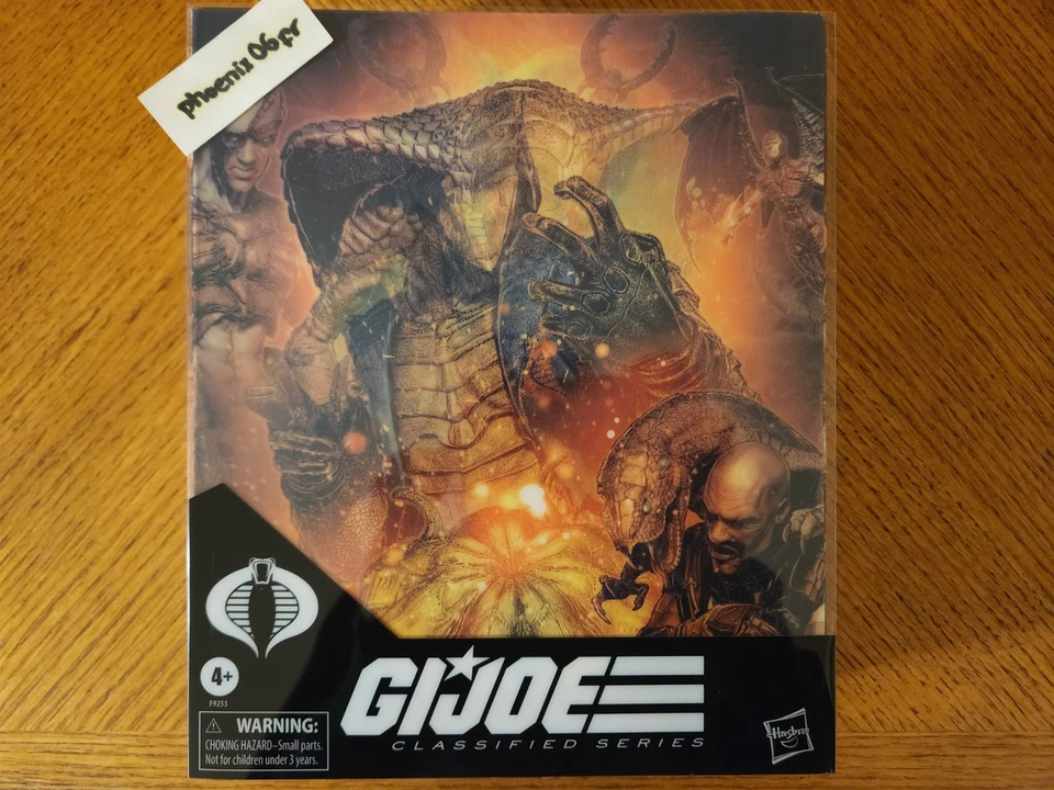 2024 Hasbro G.I. Joe #130 Classified Series Cobra Commander Once A Man IN HAND