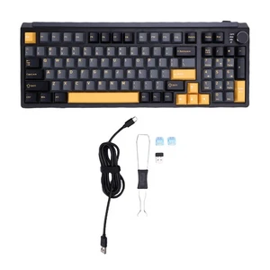 75% Game Keyboard Comfortable Typing 4000mAh Battery Wired Wireless Keyboard For - Picture 1 of 24