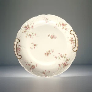 Antique Theodore Haviland | Limoges Serving Platter | Gold Rimmed Handles | 13” - Picture 1 of 6