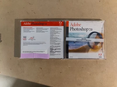 Adobe Software Photoshop 7.0 Deutsch Windows CD ROM Retro Original Profis - Bild 1 von 2
