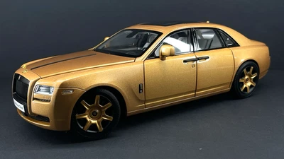 Kyosho 1/18 Rolls-Royce Ghost (Arizona Sun) Ultra Rare New In Box Diecast Model - Image 1 of 4