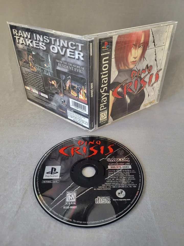 Dino Crisis, PS1, Complete, Authentic! - Image 1 of 1