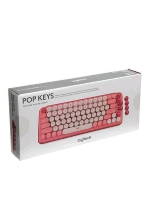 Logitech Pop Keys Wireless Mechanical Keyboard For Windows/Mac With Emoji Keys - Image 1 of 4
