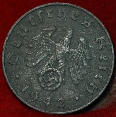 1942 Germany 1 Pfennig Foreign Coin - Image 1 of 2