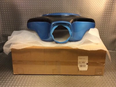 Carenado exterior de murciélago Harley Davidson Touring Tri-Glide 97-13 azul fresco perla Foto 1 de 4