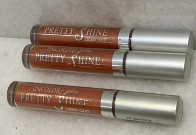 3 Incolor de Jordana Pretty Shine Brillo de Lujo 08 Encantador, 10 Deslumbrante Foto 1 de 3