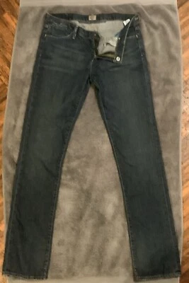 GoldSign Jeans Adult Size 31 Dark Blue Envy Low Rise Straight Stretch Women Foto 1 de 4