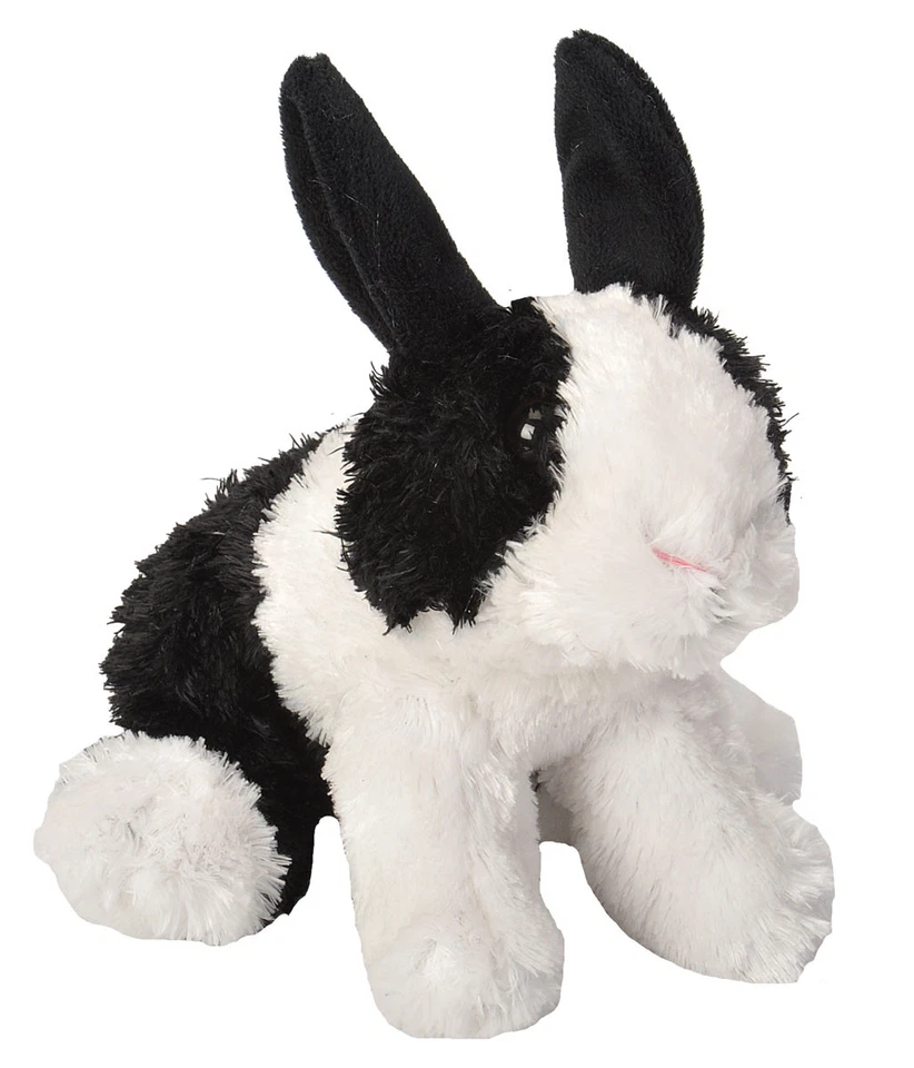 Hug'ems Mini Dutch Bunny Plush Soft Toy 15cm Stuffed Animal by Wild Republic - image 1 of 3