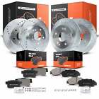 Front & Rear Disc Brake Rotors & Brake Pads for Acura Integra 97-98 00-01 Type R