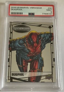 2015 UPPER DECK MARVEL VIBRANIUM DEADPOOL # 90 PSA 9 MINT - Picture 1 of 2
