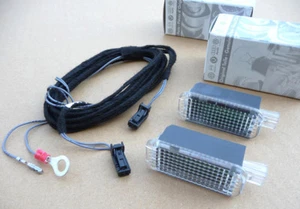 Nachrüstset LED Fußraumbeleuchtung hinten passend für VW Golf Touran Passat Polo - Bild 1 von 1