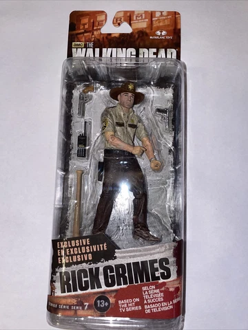 The WALKING DEAD Series 7 Rick Grimes AMC Exclusive Action Figure McFarlane Toys Cover