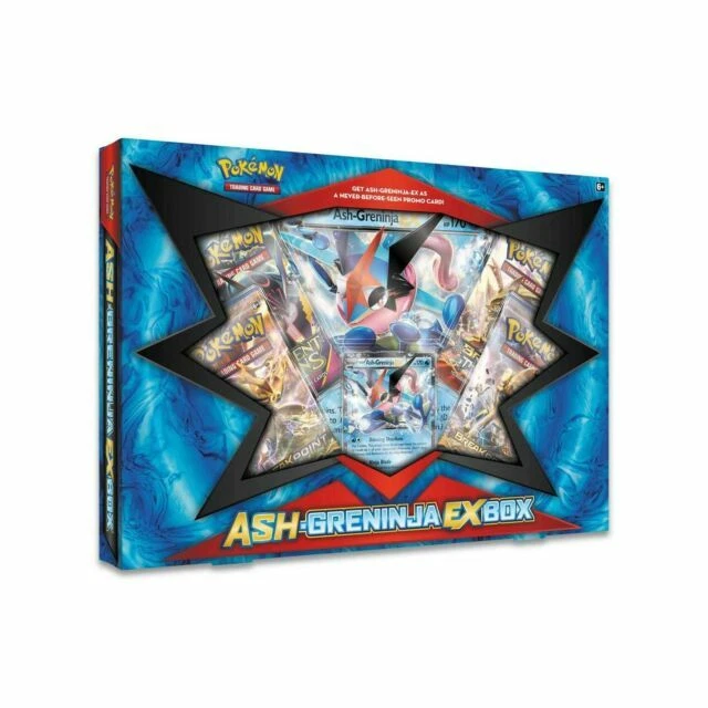 Pokemon Ash-Greninja-EX Box - 4 Packs