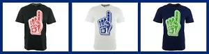 New Era ~ Branded #1 Foam Finger Men's T-Shirt $30 NWT - Picture 1 of 4