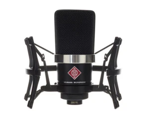 Neumann TLM102 Studio Set (Black) Condenser Microphone with EA4 Shockmount - Picture 1 of 7