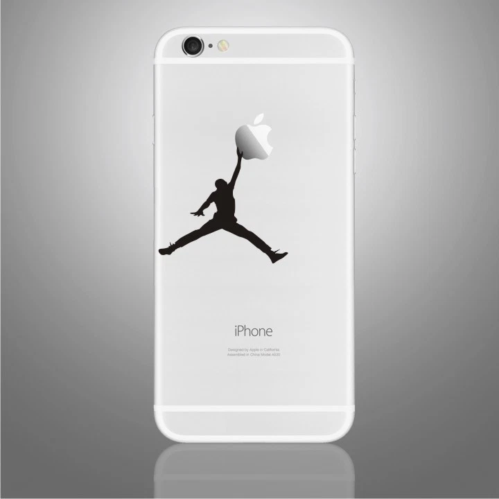 Michael Jordan #23 Sticker for PHONE, iPhone X, 6,6Plus,6s,6sPlus, 7,7Plus,8 - Image 1 of 1