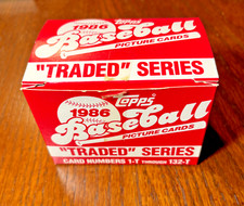 1986 Topps Traded Baseball Cards - Mint Condition - Pick Your Card!