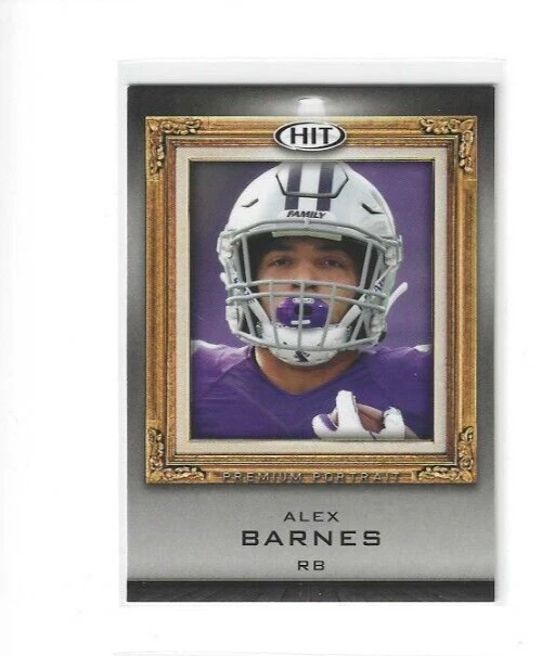 2019 SAGE HIT Premier Draft Premium Portraits #PP02 Alex Barnes - Kansas State - Image 1 of 1