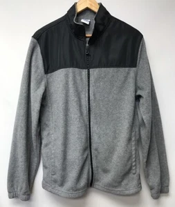 Starter Mens Size Medium 38 40 Quarter Zip Jacket Gray - Picture 1 of 7