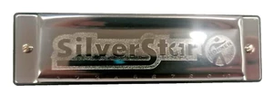 Hohner Armonica a Bocca diatonica a 20 voci 10 fori Silverstar C Do Custodia - Foto 1 di 6