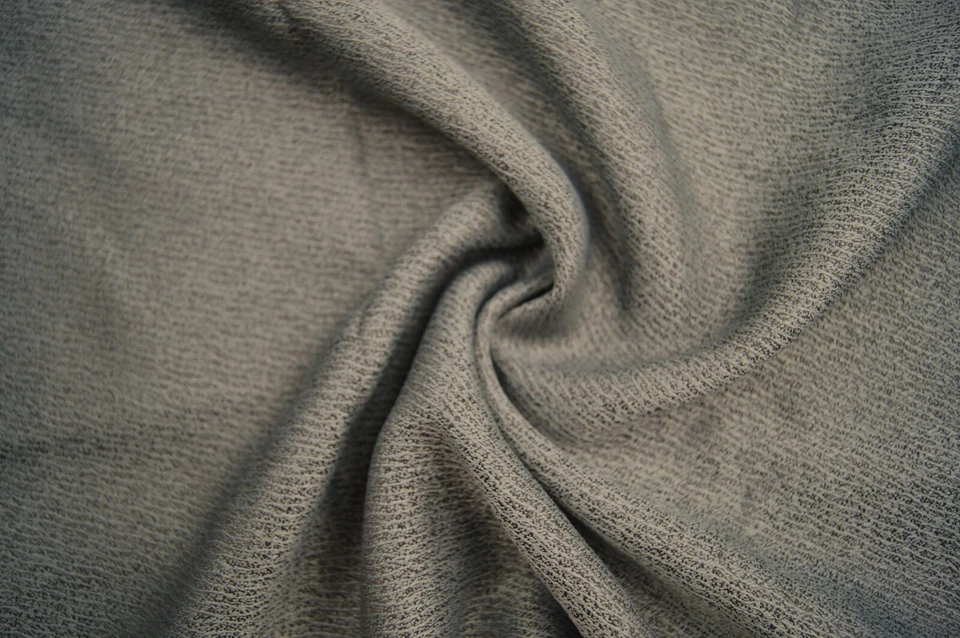 3/4 Yard Green Weave  Polyester Blend Fabric 33" X 60"  - Image 1 of 3