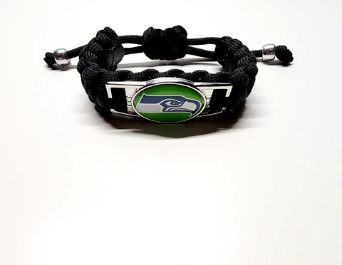 Seattle Seahawks Adjustable Charm Bracelet Fan Apparel & Souvenir Football NFL Cover