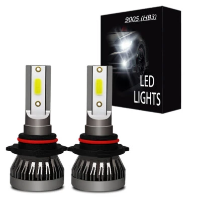 320000LM LED Bulbs 9005 HB3 Headlight High Beam Super Bright Xenon White 6500K - Image 1 of 4