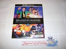 New * Lupin III The Third 3rd Castle of Cagliostro: 4K Ultra HD Blu-Ray Miyazaki