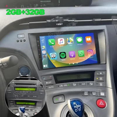 For Toyota Prius 2010-2015 Android 15 Carplay Car Stereo Radio GPS Navi 9" WiFi - Image 1 of 4