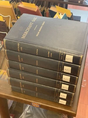 Merchant Sail William Armstrong Fairburn's Monumental 6-Vol. Marine History - Image 1 of 4