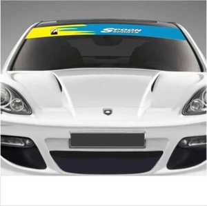 Spoon design livery windshield banner sticker Window Vinyl Decal - Picture 1 of 3