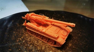3d Printed 1/72 French AMX 13 F3 AM Self-propelled Gun Kit - Picture 1 of 5